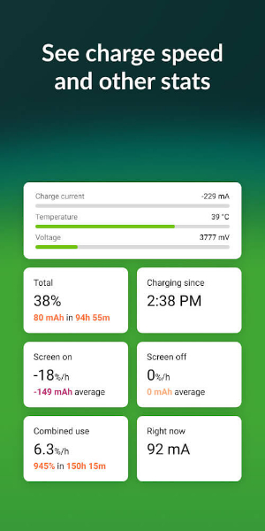 Accu​Battery - Akku & Batterie Screenshot 2