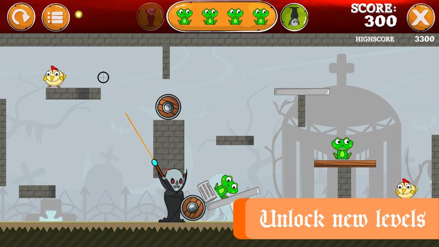 Mr Vampire - Physics Puzzle экрана 3