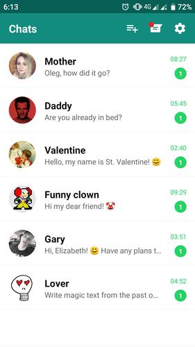 Love Story Chat Screenshot 1