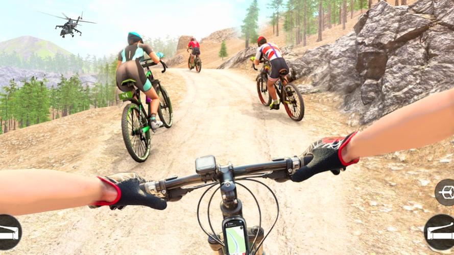 BMX Offroad Racing-Cycle Games Screenshot 1
