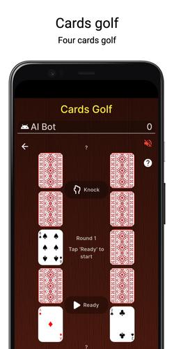 Cards Golf ဖန်သားပြင်ဓာတ်ပုံ 2