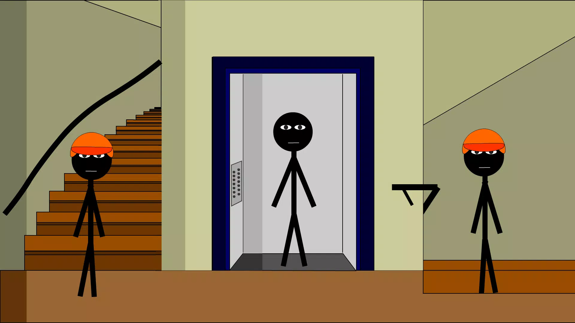 Stickman Escape Lift Скриншот 4