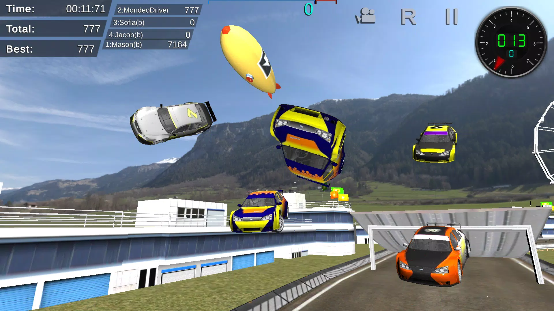 DriftZone: Mondeo Race Madness ảnh chụp màn hình 2