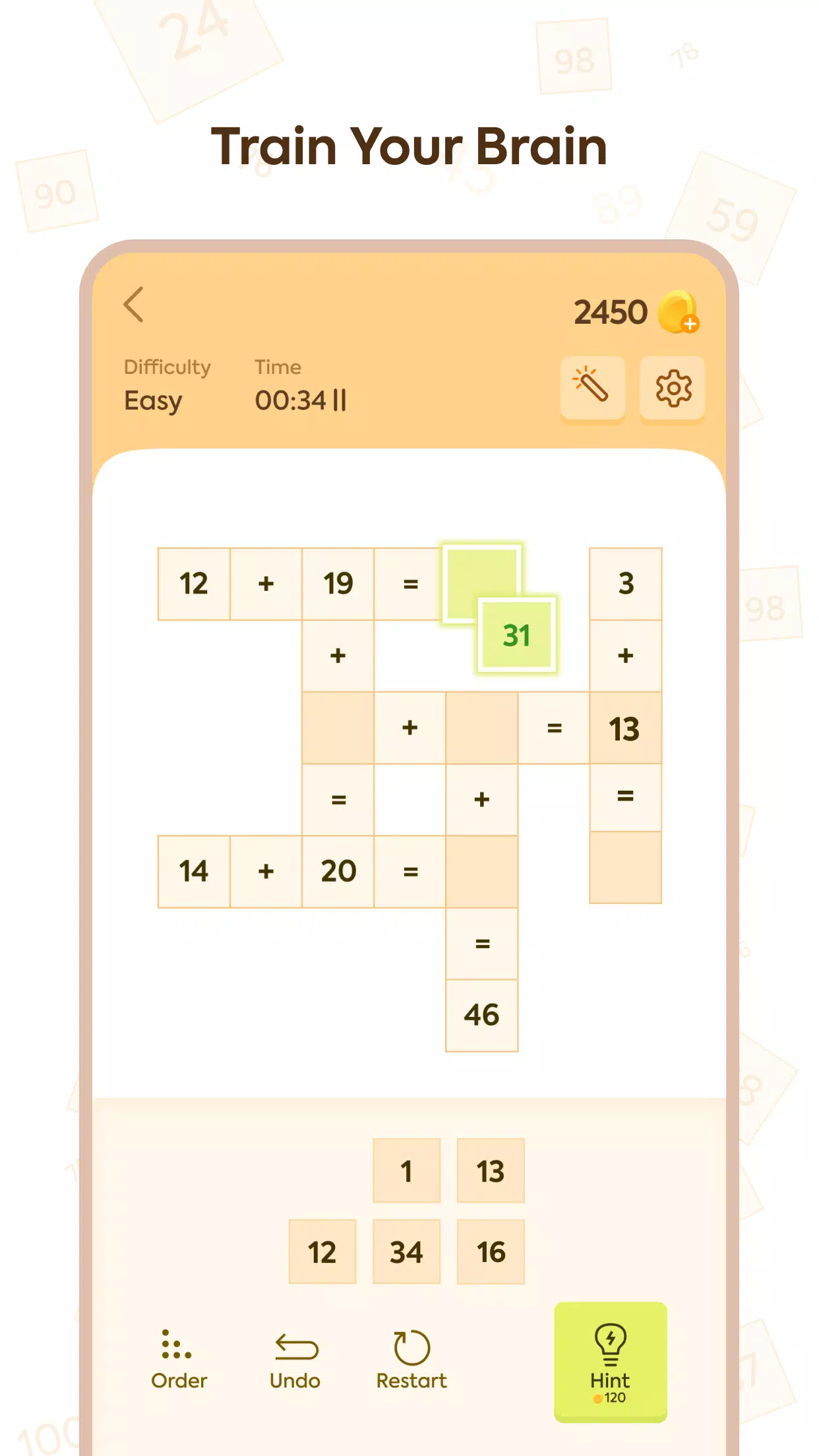 Puzzle Math ဖန်သားပြင်ဓာတ်ပုံ 3