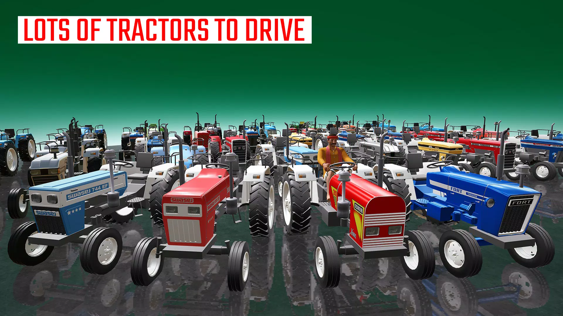 Indian Tractor PRO Simulation ảnh chụp màn hình 1