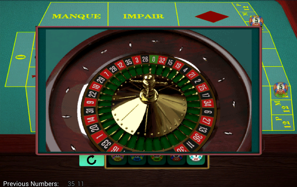 French Roulette Simulator Screenshot 2