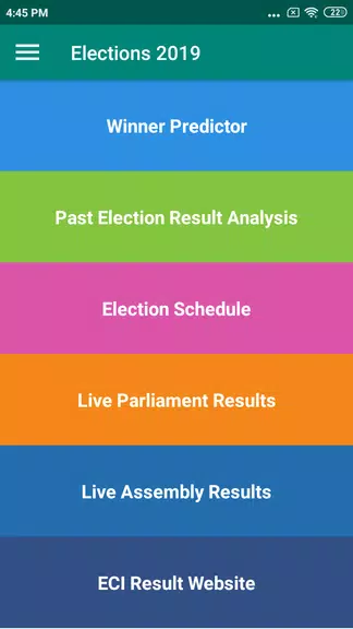 Indian Elections Schedule and स्क्रीनशॉट 1