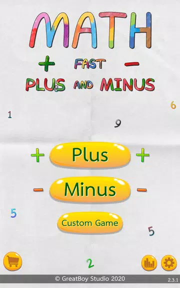 Math Fast Plus and Minus captura de pantalla 