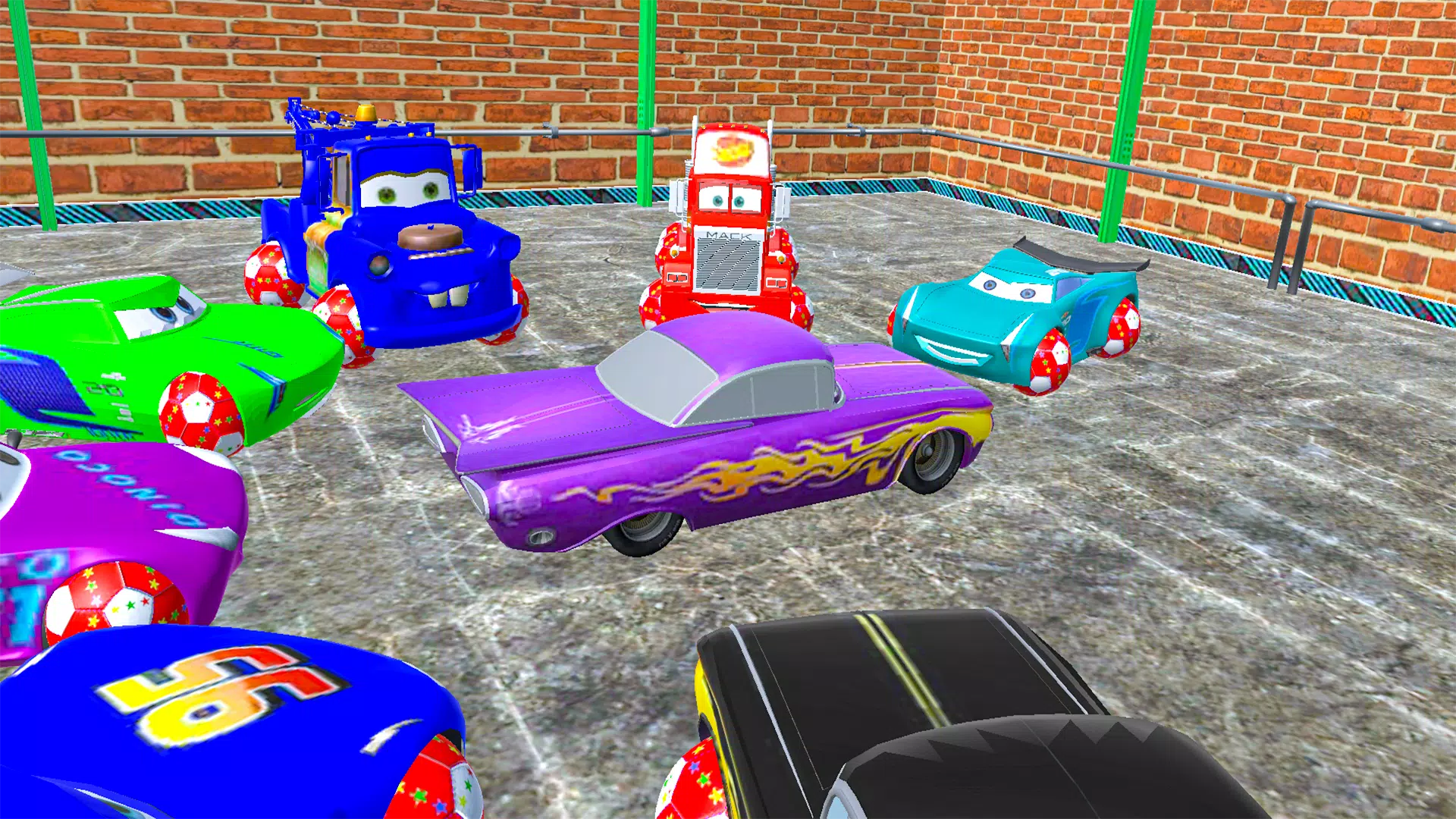 McQueen and Crazy Racing Cars Screenshot 4