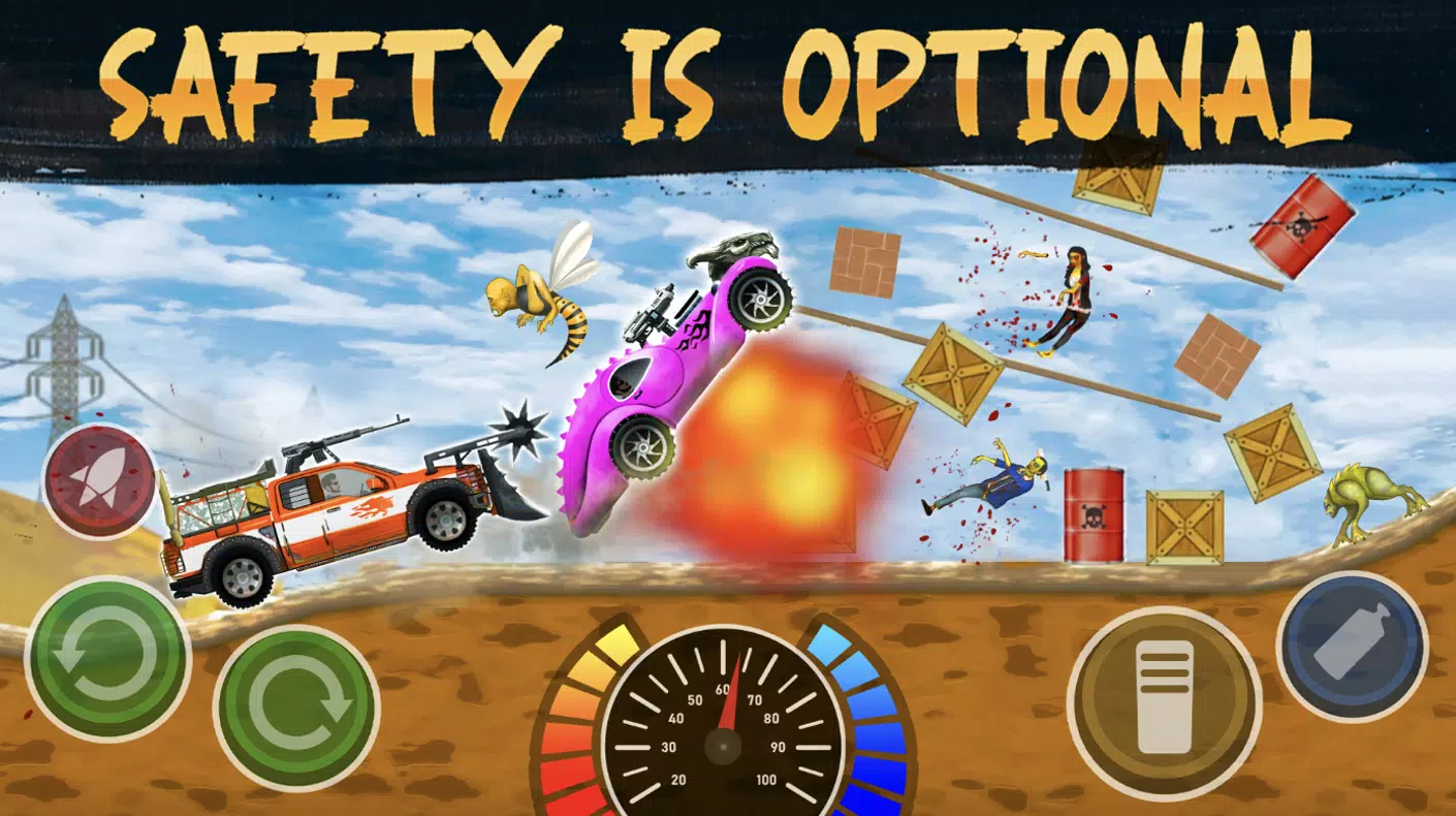 Zombie Crash Racing screenshot 3