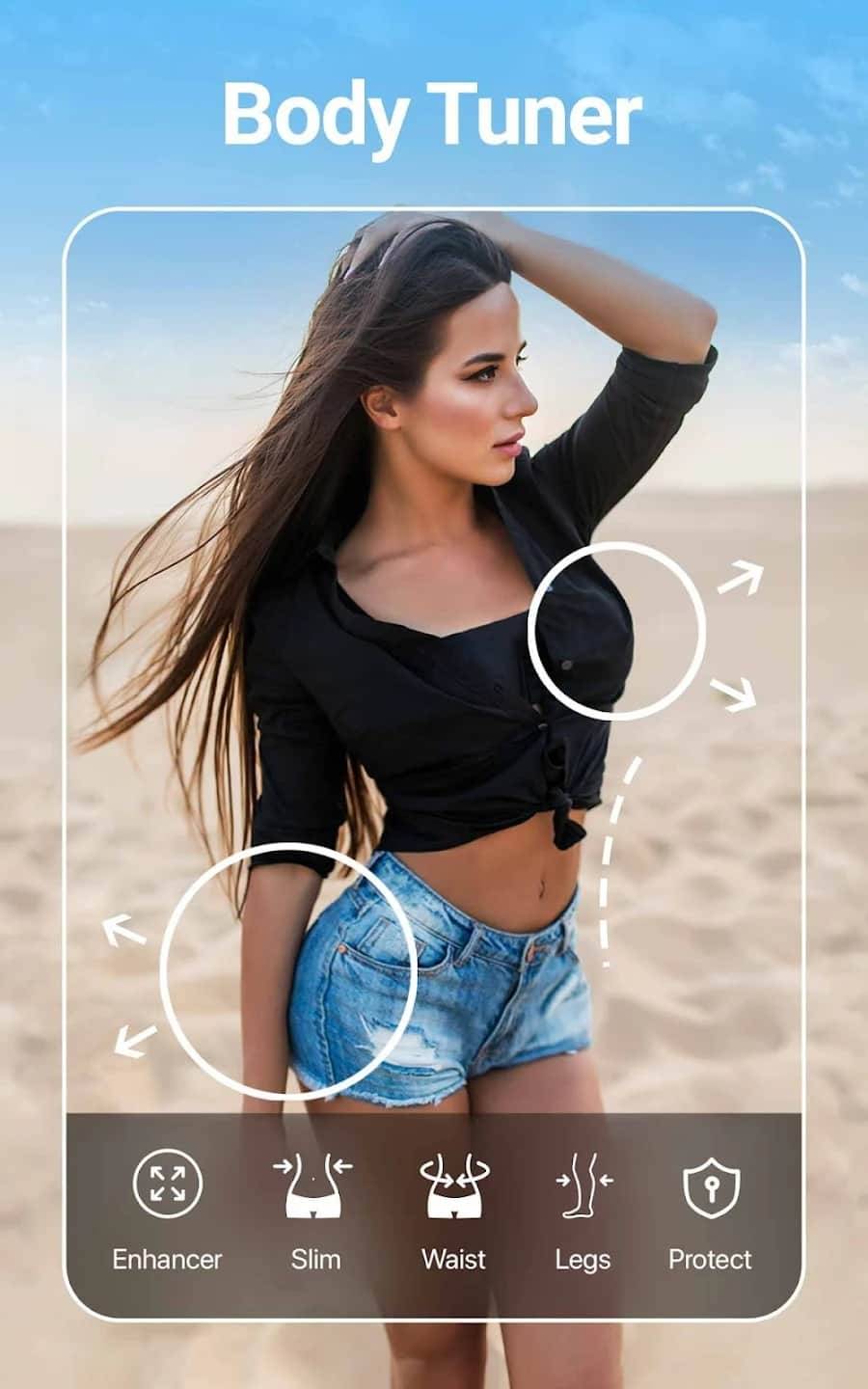 YouCam Perfect: Editor Fotos captura de pantalla 