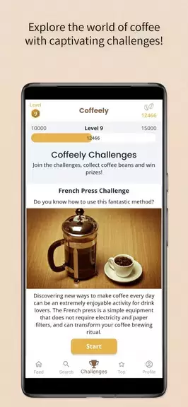 Screenshot Coffeely - Learn about Coffee 1