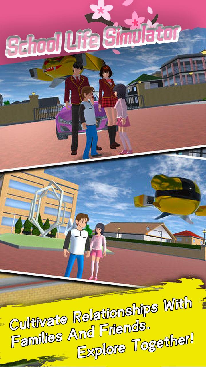 School Life Simulator ảnh chụp màn hình 2