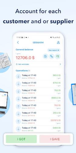 Konnash :  Bookkeeping App screenshot 2