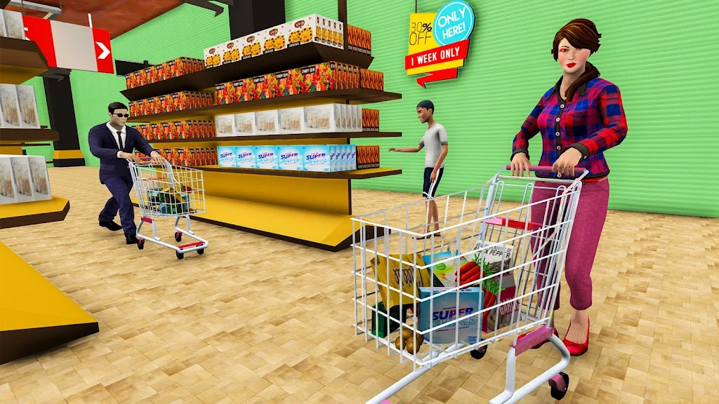 Screenshot Supermarket Store Cashier Game 4