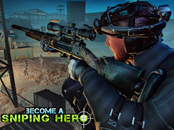 Sniper Shooter offline Game ekran görüntüsü 4