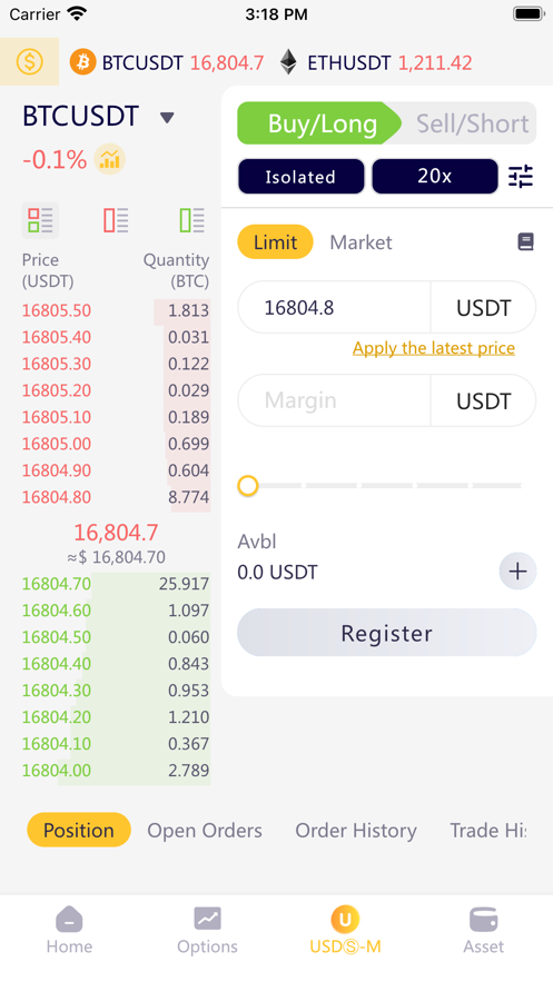 FTK Bitcoin & ETH Exchange স্ক্রিনশট 4