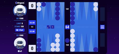 Backgammon Galaxy स्क्रीनशॉट 1