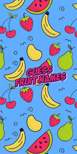 Guess the fruit name game screenshot 1