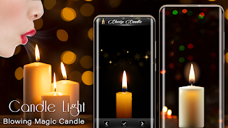 Candle Light-Candle Simulator ဖန်သားပြင်ဓာတ်ပုံ 1