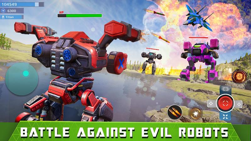 Mech Robot Games - Multi Robot ဖန်သားပြင်ဓာတ်ပုံ 1