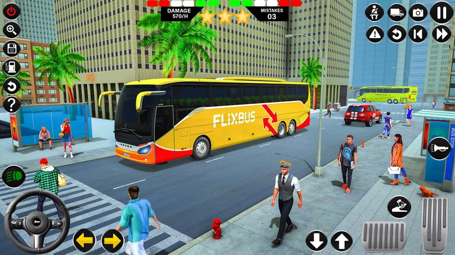 Passenger Bus Driving Games 3D Screenshot 4