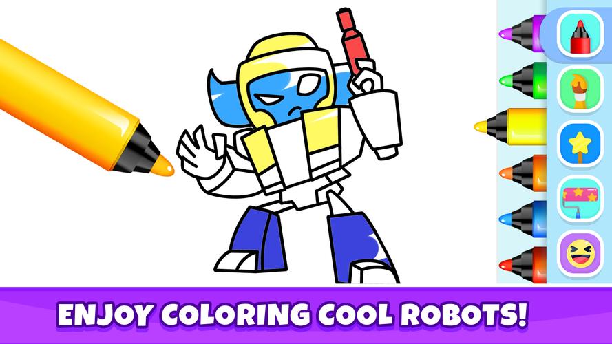 Kids Coloring Pages For Boys ဖန်သားပြင်ဓာတ်ပုံ 3