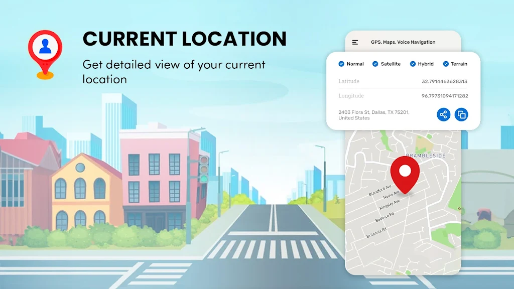 Zemljevidi, GPS in navodila captura de pantalla 