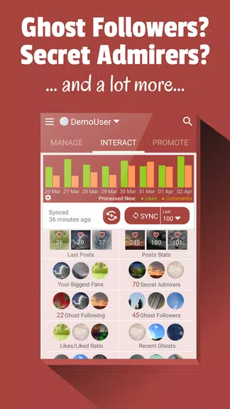 Follower Stats for Instagram captura de pantalla 
