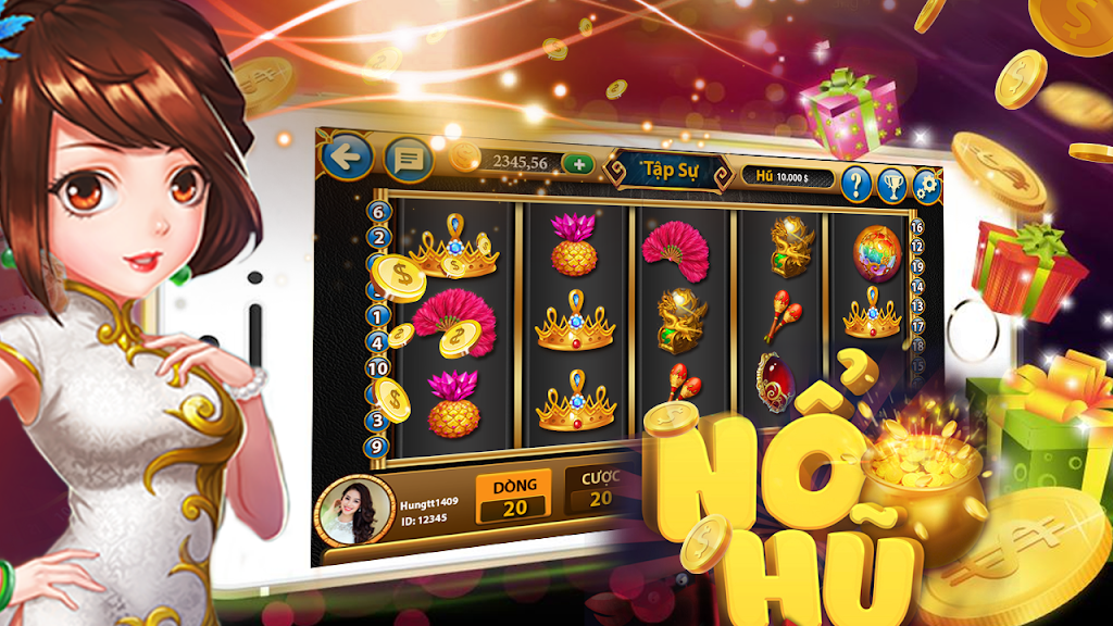 Slot - Vuong quoc lucky, Game Danh Bai Doi Thuong Screenshot 1