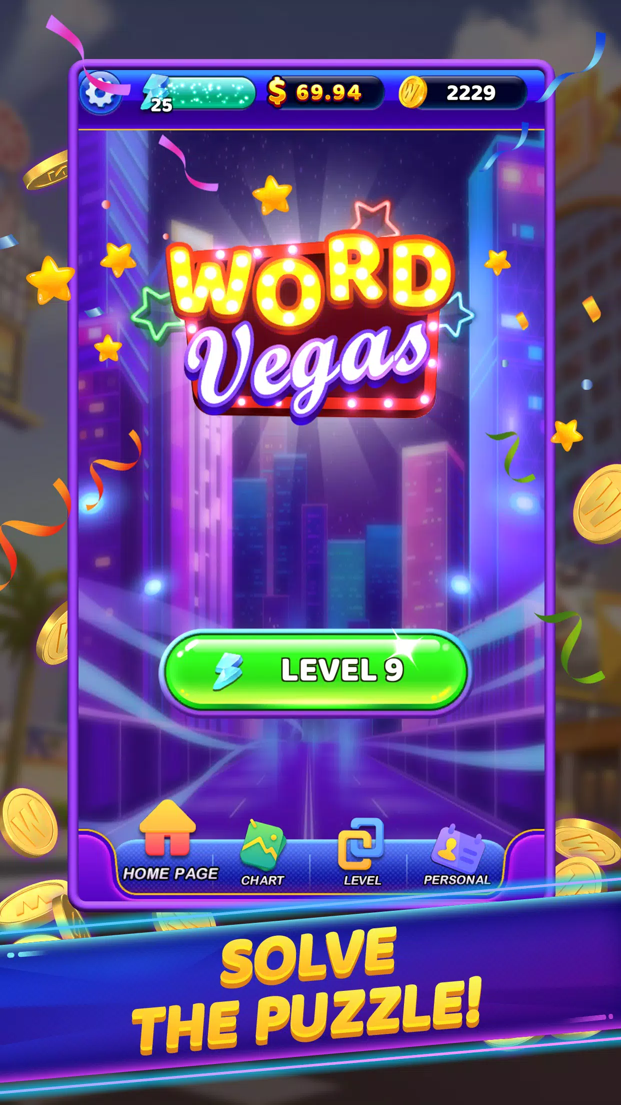 Word Vegas ảnh chụp màn hình 1