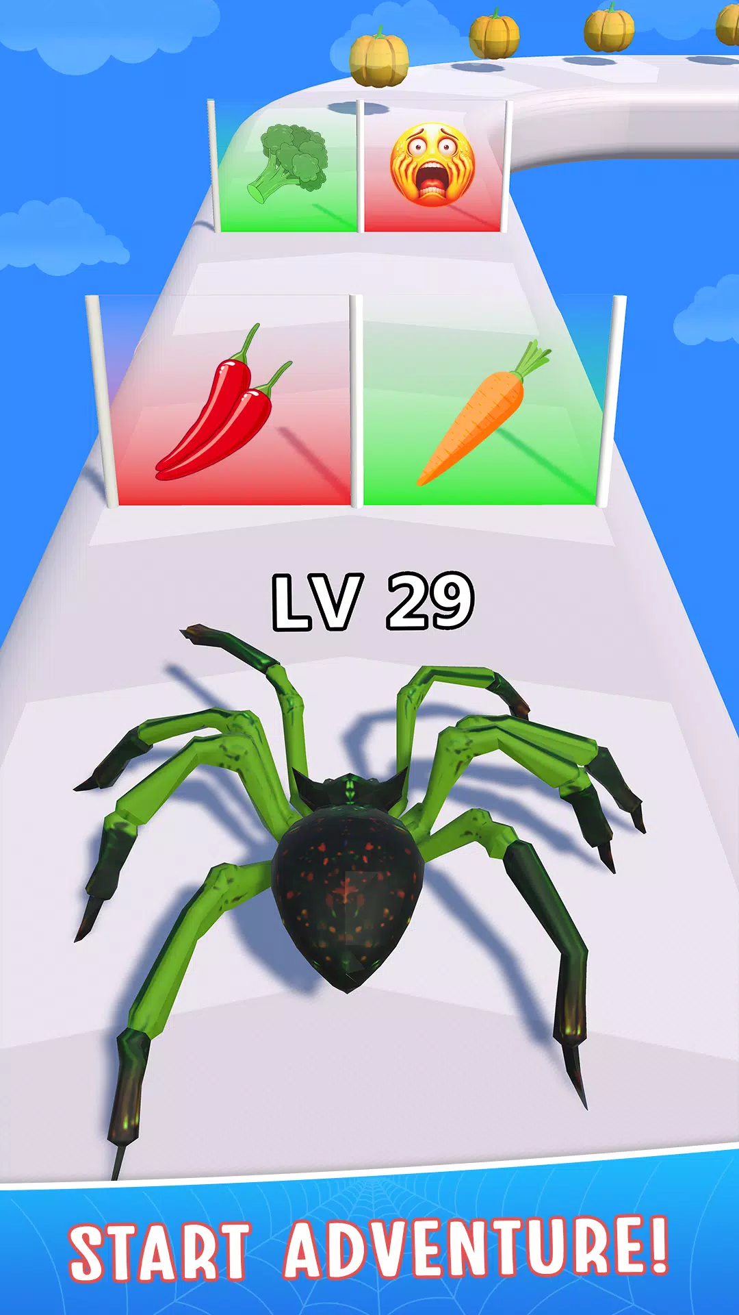 Spider Run: Spider Evolution स्क्रीनशॉट 2