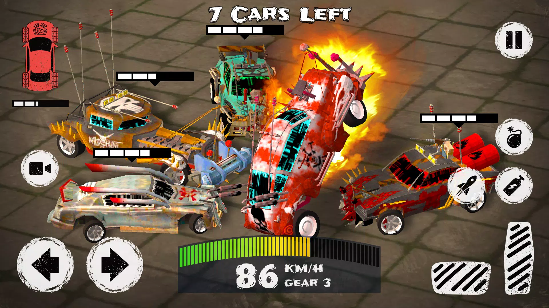 Car Demolition Game captura de pantalla 