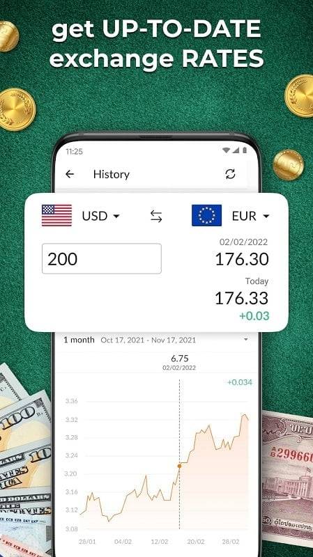 Currency Converter Plus zrzut ekranu 1