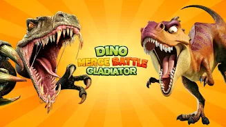 Dinosaur Merge Battle Fight ảnh chụp màn hình 1