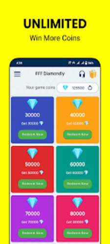 Diamondly - FFF Diamonds Pro Screenshot 2