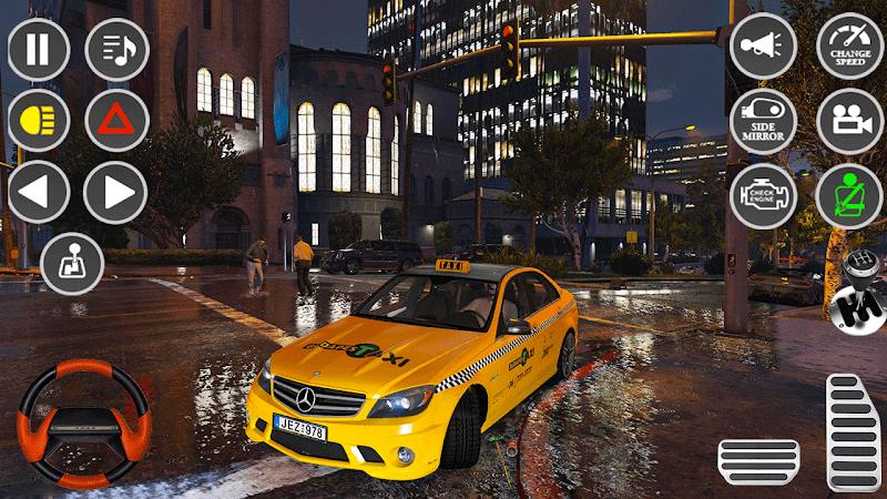 US Prado Car Taxi Simulator 3D ekran görüntüsü 1