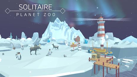 Solitaire : Planet Zoo captura de pantalla 