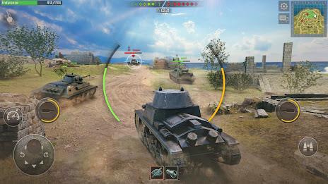 Battle Tanks: Online War games zrzut ekranu 3