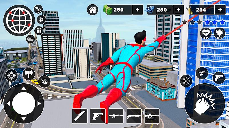 Spider Hero - Fighting Games ảnh chụp màn hình 3