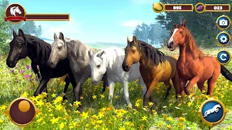 Virtual Horse Family Simulator captura de pantalla 