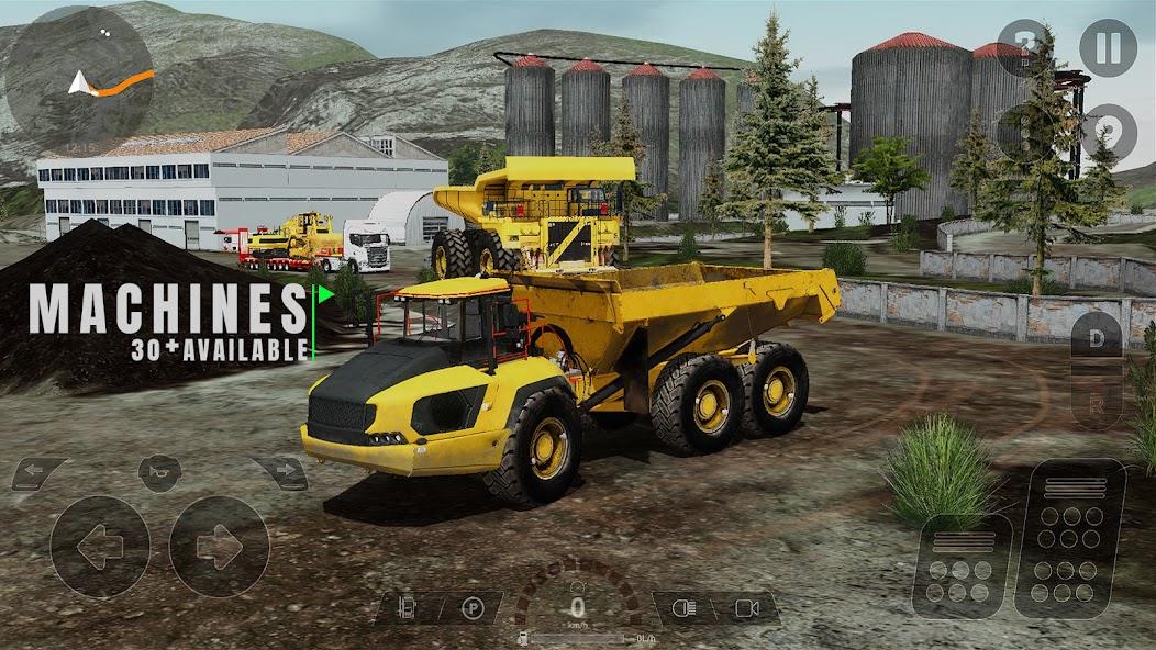 Heavy Machines & Construction Mod ekran görüntüsü 1