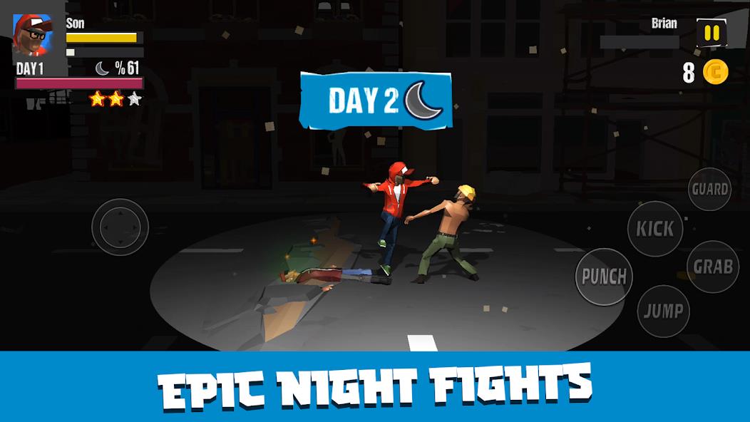 City Fighter vs Street Gang Mod Скриншот 2