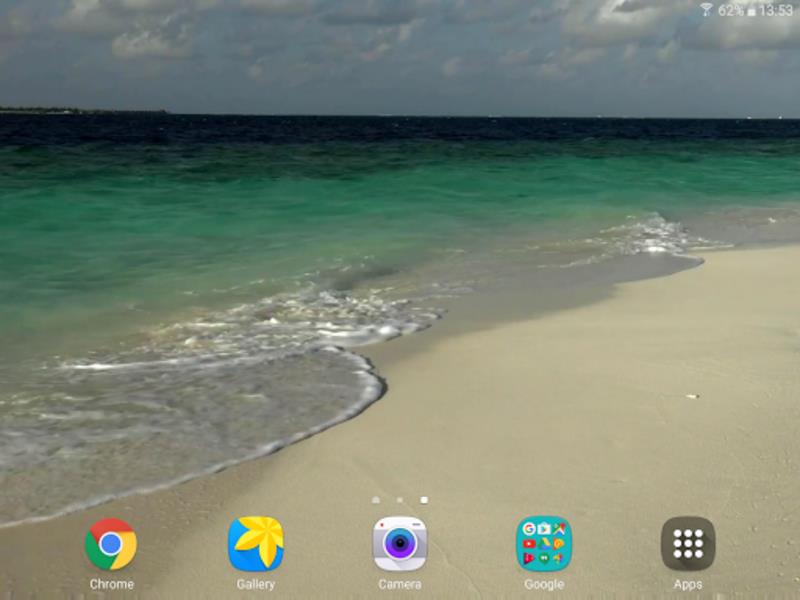 Tropical Beach Live Wallpaper экрана 1