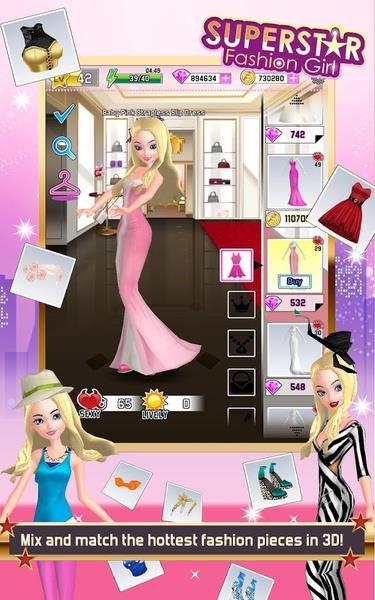 Superstar Fashion Girl ekran görüntüsü 4