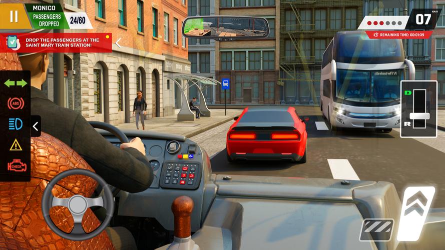 City Bus Simulator : Bus Games ekran görüntüsü 1