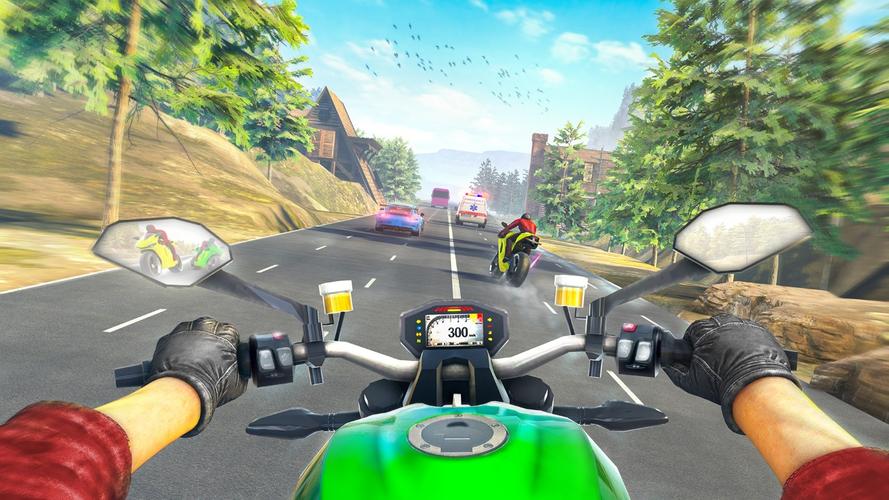 Bike Race Games Bike Racing 3D экрана 1