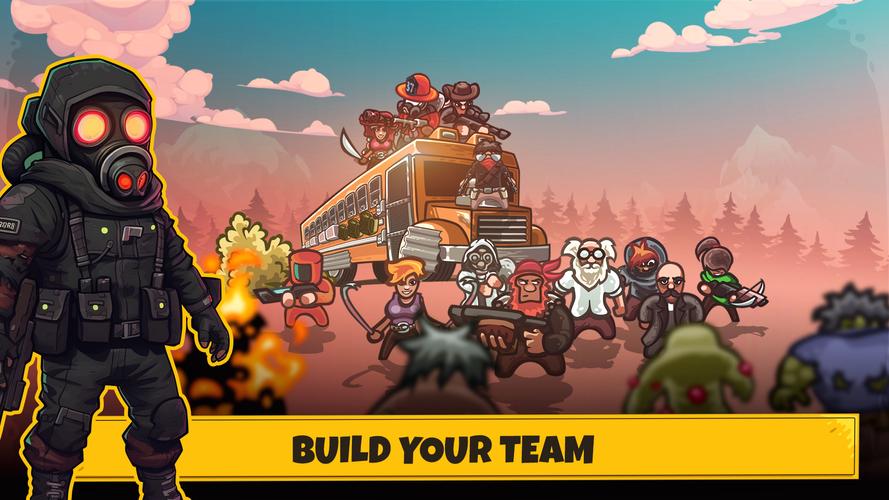 Dead World Heroes: Zombie Rush应用截图第1张