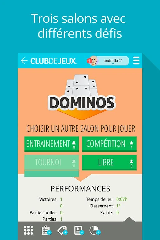 Dominos ClubDeJeux स्क्रीनशॉट 1