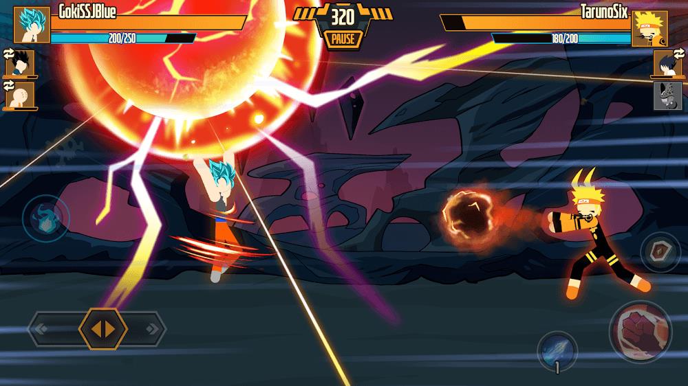 Stickman Dragon Fight - Super应用截图第3张